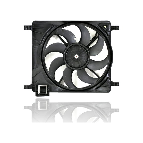 Engine Cooling Fan Assembly - Cooling Direct Fit/For GM3115267 13-15 Chevrolet Spark MANUAL TRANSMISSION With A/C