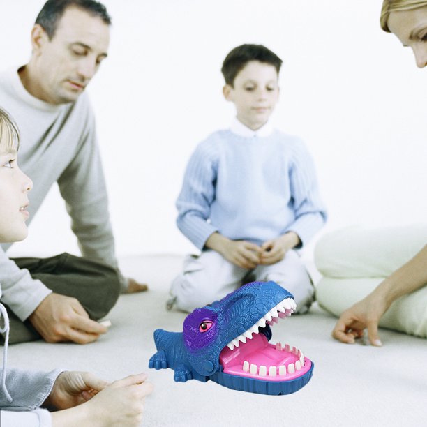 Juguete de dedo de mordedura de Animal, duradero, alimentado por batería, para padres e hijos, para adultos, regalo para niños Tmvgtek libre de BPA