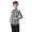 White, variant on Eltusu Boys Plaid Shirts, Soft Breathable Casual Lapel Collar Button-Down Shirts Blue Size 7-8 T