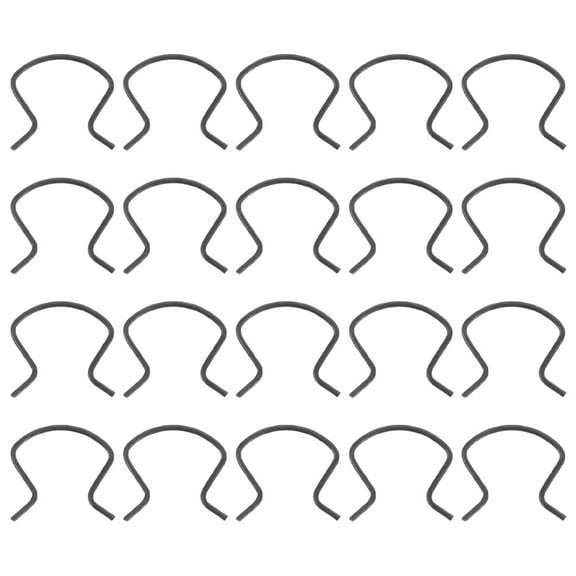 Tineasur 20Pcs Universal Automotive Window Crank Handle with Clips Manual Replacement