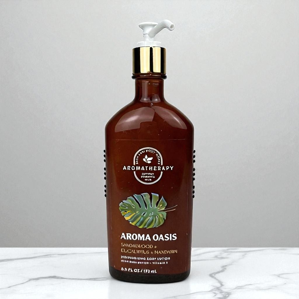 Bath and Body Works Aroma Oasis Sandalwood + Eucalyptus + Mandarin Body Lotion (6.5 FL OZ / 192 mL)