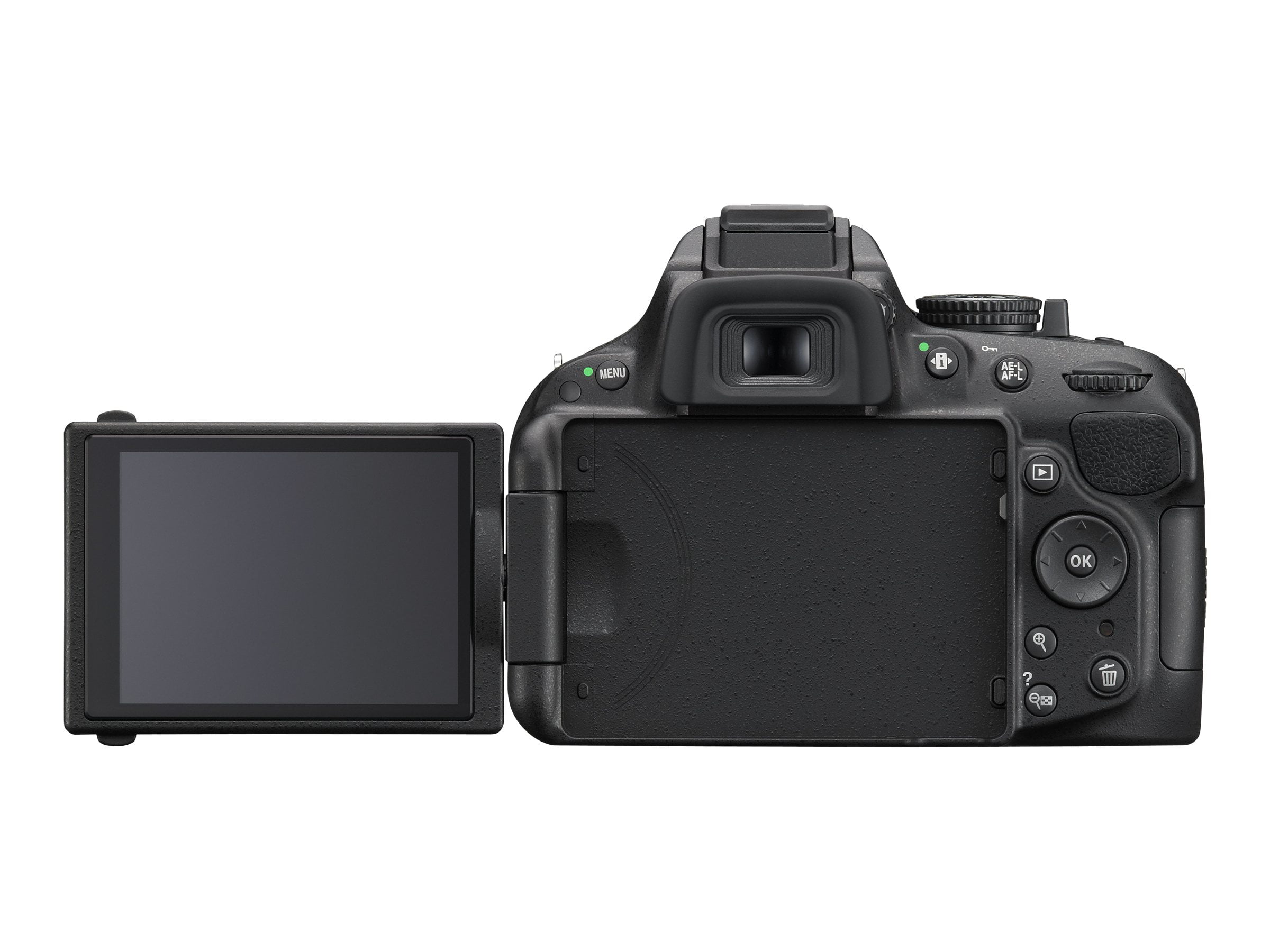 Herrie zonnebloem vis Nikon D5200 - Digital camera - SLR - 24.1 MP - APS-C / 30 fps - 7.8x  optical zoom AF-S DX 18-140mm VR lens - black - Walmart.com