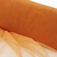 thumbnail image 3 of 54" x 15 Yards Orange Princess Glitter Tulle Bolt, 3 of 5