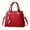 Wine, variant on JAHH 100pcs Women Genuine Leather Designer Tote Bags Purses and Handbags for Women Fashion Ladies Top Handle Shoulder Satchel Bag Four Seasons
