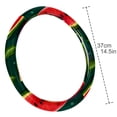 thumbnail image 4 of Watermelon 14.5 Inch Printing PVC Leather Steering Wheel Cover Auto Accessories for Car Wheel Protection, 4 of 6
