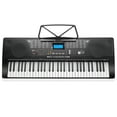 Ashthorpe 61Key Digital Electronic Keyboard Piano FullSize Light Up