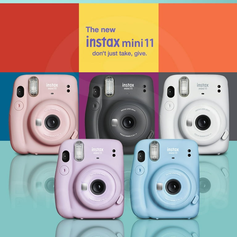 FUJIFILM INSTAX Mini 11 Instant Film Camera (Blush Pink) + 