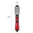 thumbnail image 2 of Hot-Air Hair Brushes, 3-in-1 Hot Air Styler and Rotating Hair Dryer for Dry Hair, Curl Hair, Straighten Hair, with 2 Interchangeable Brushes, 3 Temperature Settings for Dry and Wet Hair, 2 of 8