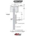 thumbnail image 6 of WILWOOD FRONT & REAR 13” BIG BRAKE COMBO - FREE BRAKE LINES AND BRAKE FLUID, FORGED SUPERLITE KIT, RED CALIPERS, SLOTTED ROTORS, For 2013 2014 2015 2016 2017 BRZ AND FR-S, 6 of 8
