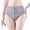 Grey, variant on Women's Low Waist Hook & Eye Shapewear Briefs, Breathable Thin Postpartum Tummy Control Lifter Underwear, 1 Piece, M-XXXL Plus Size Friendly