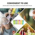 thumbnail image 4 of Shisuyan 20pcs Empty Blowing Bubble Bottle Set Bubble Stick Bubble Wand (Random Color), 4 of 9