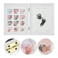 thumbnail image 2 of Baby Picture Frame Newborn Handprint Footprint Frame Baby Milestone Picture Frame, 2 of 8
