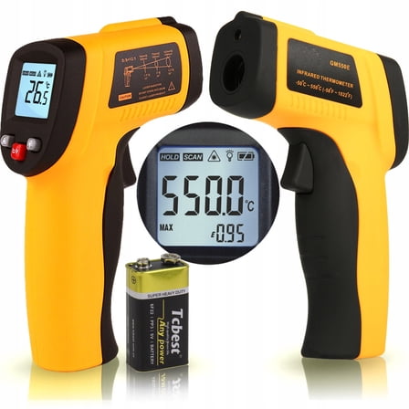 GM550E High Precision Industrial Surface Infrared Thermometer