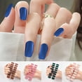 thumbnail image 2 of 1 juego de pegatinas para uñas, 24 tiras de gel autoadhesivas para uñas, para decoración de uñas DIY., 2 of 8