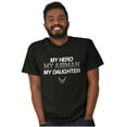 thumbnail image 4 of US Air Force Hero Airman Daughter Men's Graphic T Shirt Tees Brisco Brands S, 4 of 5