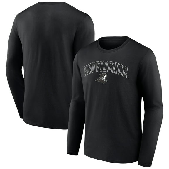 Men's Black Providence Friars Campus Long Sleeve T-Shirt
