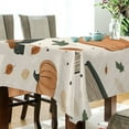 thumbnail image 5 of Yayeee Tablecloths 60" x 120" Rectangle Wrinkle Resistant Party Table Cover, Beige Fall Leaves, 5 of 8