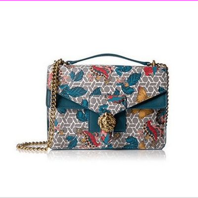 Anne Klein Diana Double Flap Chain Shoulder Bag Jordan Ubuy