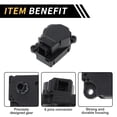thumbnail image 4 of Reemplazo del actuador de puerta de mezcla de calefacción HVAC Unique Bargains para Renault Megane 2002-2011 No.F663746XB Actuador de puerta de aire Plástico Negro, 4 of 6