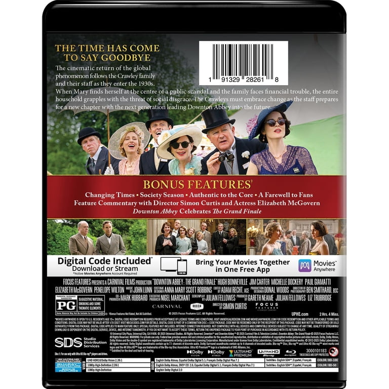 Downton Abbey: The Grand Finale (4K Ultra HD + Blu-ray + Digital