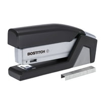 Bostitch Office InJoy Compact Eco-Friendly Stapler, 3-in-1, Reduced Effort, Half Strip, Jam-Free, 20 Sheet Capacity, Black