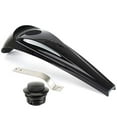 thumbnail image 2 of Motorcycle Smooth Dash Fuel Console Gas Tank Cap Covers w/Sealing Strip For Harley Touring Electra Glide Street 2008-2018, 2 of 3