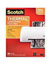 3M & Commercial Tape Div TP385625 Menu Size Thermal Laminating Pouches, 3 mil.