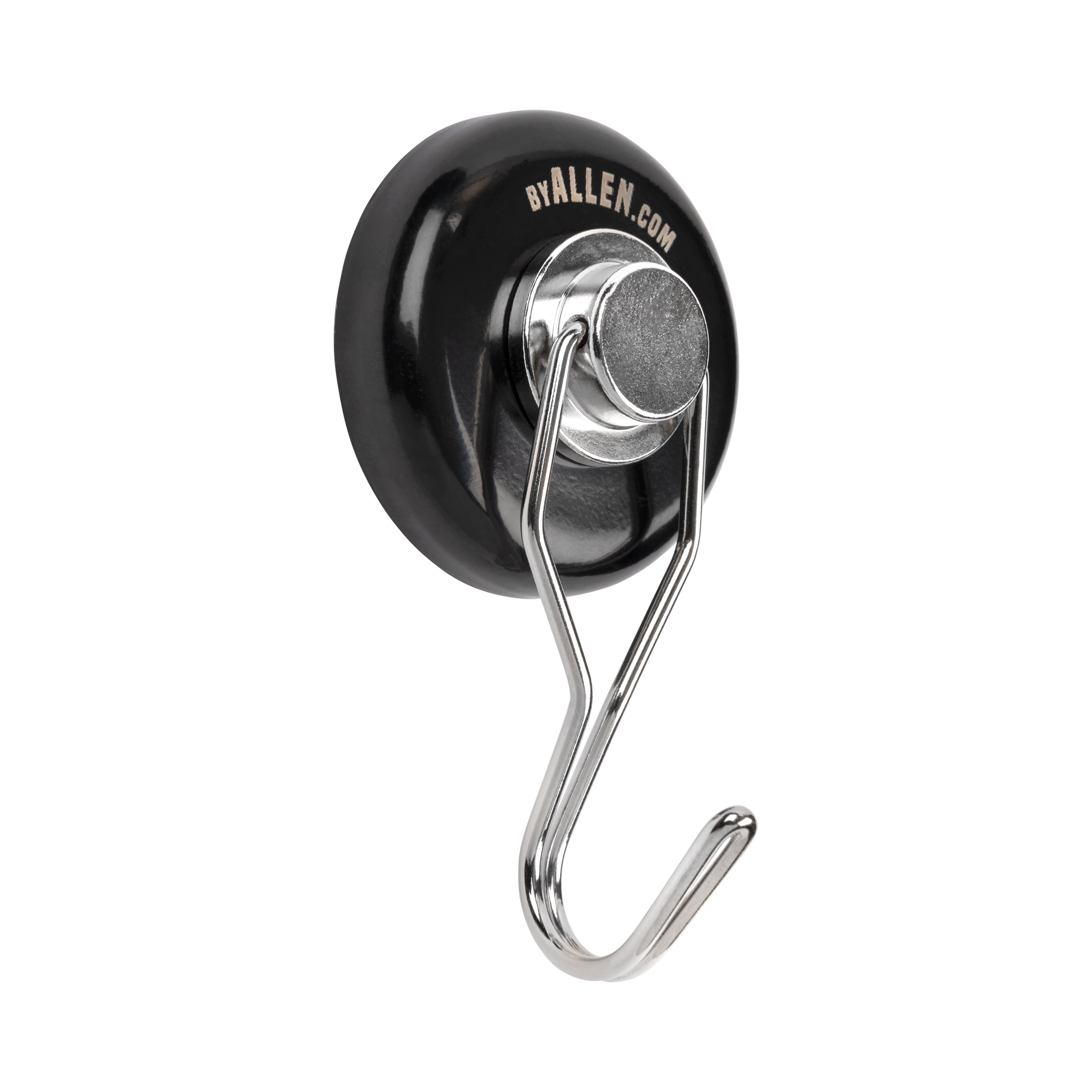Allen Company Magnetic Swivel Hook Heavy Duty 26 lb Black