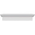 thumbnail image 3 of Ekena Millwork 33" Bottom Width x 39 1/4" Top Width x 9"H x 1"P Crosshead, 3 of 4
