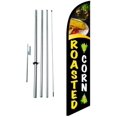 thumbnail image 2 of SWEET CORN - Windless Swooper Flag Feather Banner Sign - 3x11.5 Ft 2 of 2