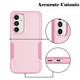 thumbnail image 2 of Njjex for Galaxy S23 FE 5G Phone Case,360°Full Body Shockproof Heavy Duty Protection With Tempered Glass Screen Protector Case Cover for Samsung Galaxy S23 FE 6.4" 2023 (Pink), 2 of 7