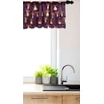thumbnail image 3 of Ambesonne Mushroom Window Valance, Porcini and Amanita, 54" X 12", Multicolor, 3 of 3