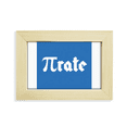 thumbnail image 1 of Pirate Word English Calculation Desktop Decorate Photo Frame Picture Art Painting 5x7 inch, 1 of 3