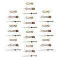 thumbnail image 4 of Manecillas de movimiento luminosas, juego de 10 manecillas de reloj, repuesto de manecillas de reloj, piezas de manecillas de reloj de primera línea, 4 of 9