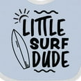 thumbnail image 4 of Inktastic Little Surf Dude with Surfboard Boys Baby Bib, 4 of 4