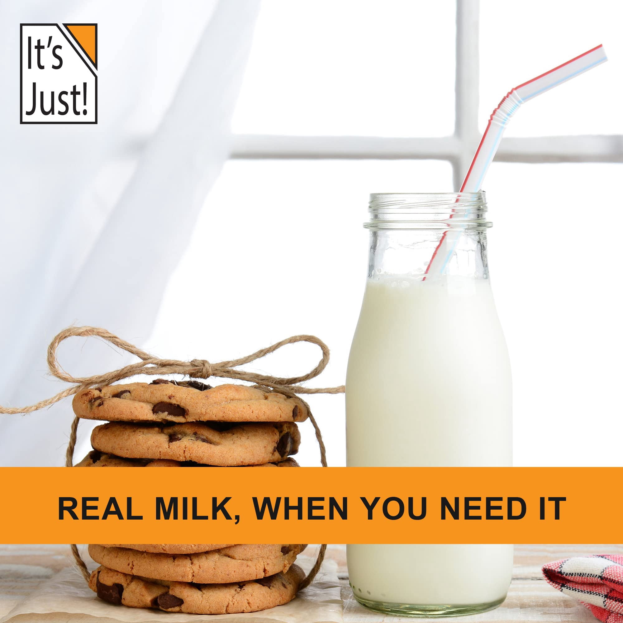 It's Just - Whole Milk Powder, Real Dried Milk, Just Add Water, 32oz