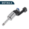 thumbnail image 5 of Fuel Injector for Infiniti QX56 5.6 2011-2013 Flow Match No.16600-1LA0A Fuel Nozzle Black Silver Tone 1 Pc, 5 of 7