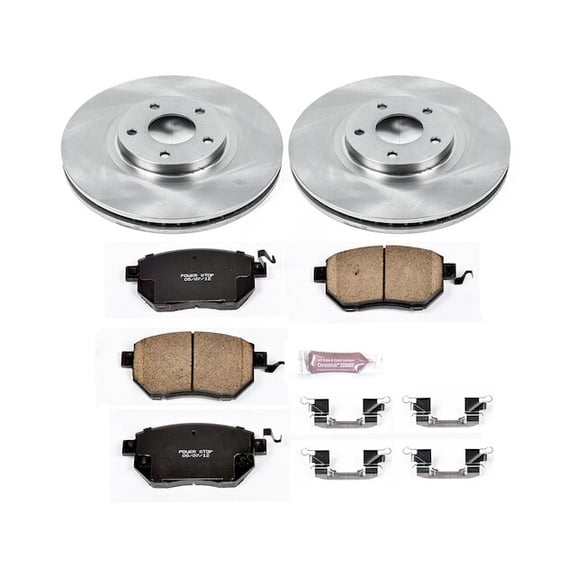 Front Brake Pad and Rotor Kit - Compatible with 2003 - 2005, 2009 - 2011 Nissan Murano Sport Utility 2004 2010