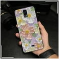 thumbnail image 6 of LYM-Phone Case For BLU View3/B140DL, Waterproof Durable Cute Soft case Anti-dust Phone Pouch Oil Painting flower Full wrap Anti-knock Shockproof Protective Silicone Cartoon Graffiti TPU, 6 of 9
