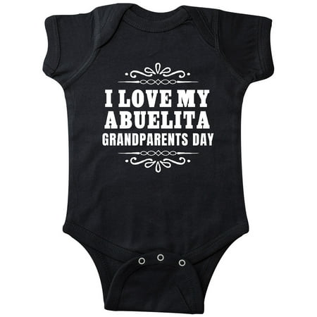 

Inktastic Grandparents Day I Love My Abuelita Gift Baby Boy or Baby Girl Bodysuit