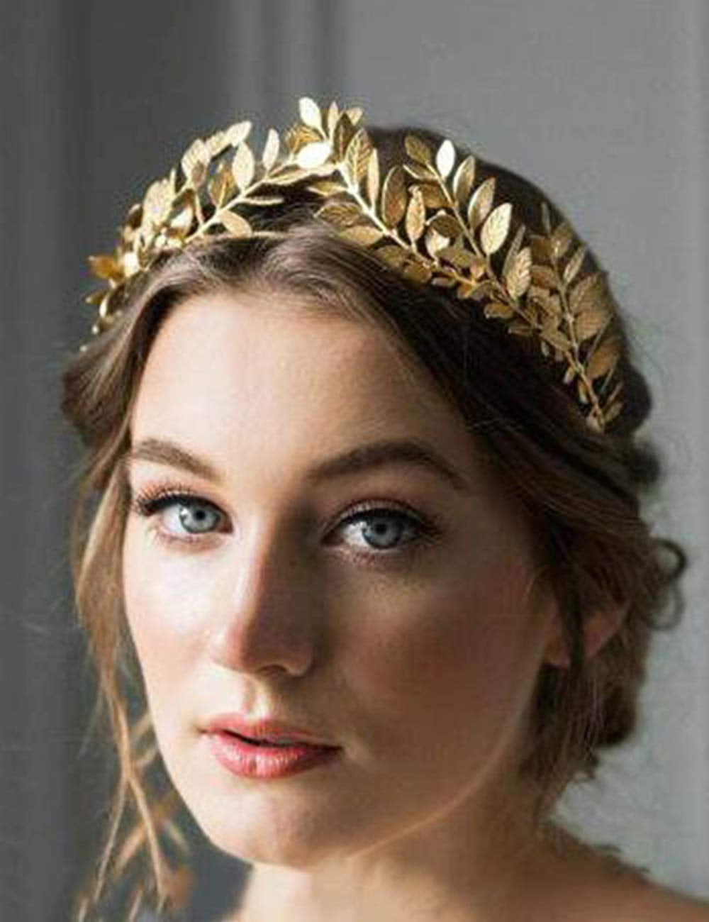 Abaodam 2pcs hexagram headband girl clothes gold outfit gold rhinestone  trim womens headbands aura rings for women wedding headpiece wedding bride