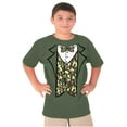 thumbnail image 5 of Hick Camo Printed Tuxedo Bachelor Boys Kids T Shirt Tees Tops Teen Brisco Brands L, 5 of 6