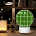 thumbnail image 6 of Naloa American Football Field2 Acrylic LED Night Light Custom LED Lights Personalized Nightlight Customized Gifts for Family Couples Friends, 6 of 9