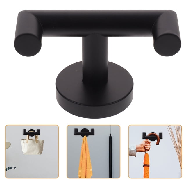 unbranded 3Ud Negros Para Y Cocina En Acero Inoxidable Para Organizar Ropa Y Toallas