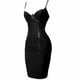 thumbnail image 4 of Sexy Tight Dress Pvc Leather Tight Bag Hip Dress Short Skirt, 4 of 4