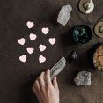 thumbnail image 3 of KAKOWELY stone beads 30pcs Natural Crystal Quartz Heart Stones For Jewelry Making And Diy Crafts Polished Quartz Crystals Smooth Crystal Stones Polished Quartz Rocks, 3 of 5