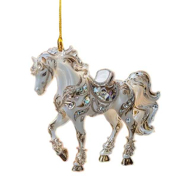 Adorno Navideño Colgante para Árbol de Navidad, Decoración Festiva para Fiestas, Regalo Divertido para Amantes de Los Perros, 1 Objeto Colgante