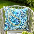 thumbnail image 2 of Outdoor Pillow Covers 20x20 Inch Set of 2 Colorful Paisley Decor Throw Pillow Covers Outdoor Summer Waterproof Pillow Covers Decor for Patio Funiture Garden Sofa Couch 7B, 2 of 6