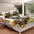 thumbnail image 5 of Castle Fairy 3-Piece Twin Skunk Botanical Sheets, 5 of 5