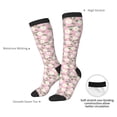 thumbnail image 6 of Fotbe Daisies Flowers print Women's Men's Novelty Crew Socks Cotton Socks Knee High Socks for Walking,Running,Nurses,Pregnancy, 6 of 8